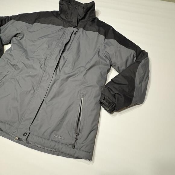 L.L. Bean Women’s Rugged Ridge Parka - Black/Gray XL - Picture 13 of 16